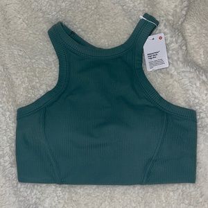 Lululemon Ribbed Nulu High-Neck Yoga Bra